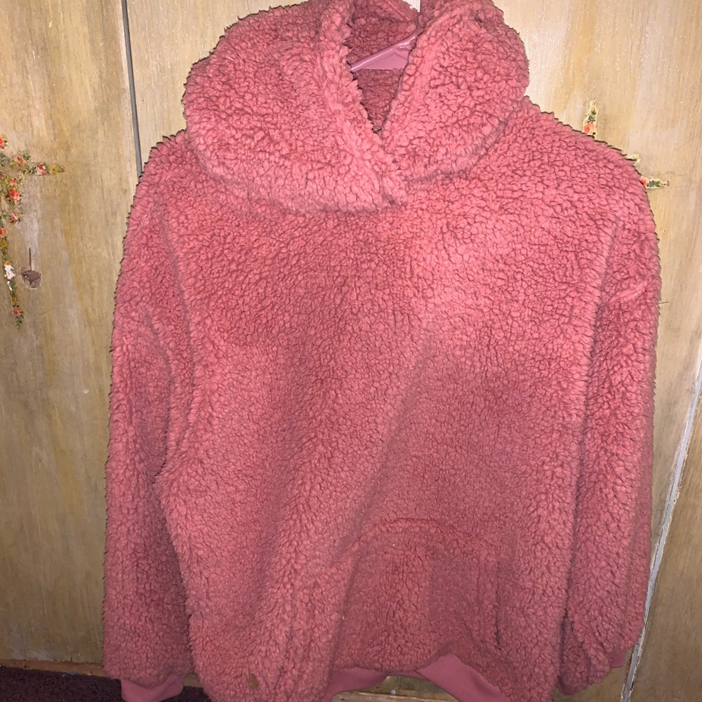 Sherpa hoodie